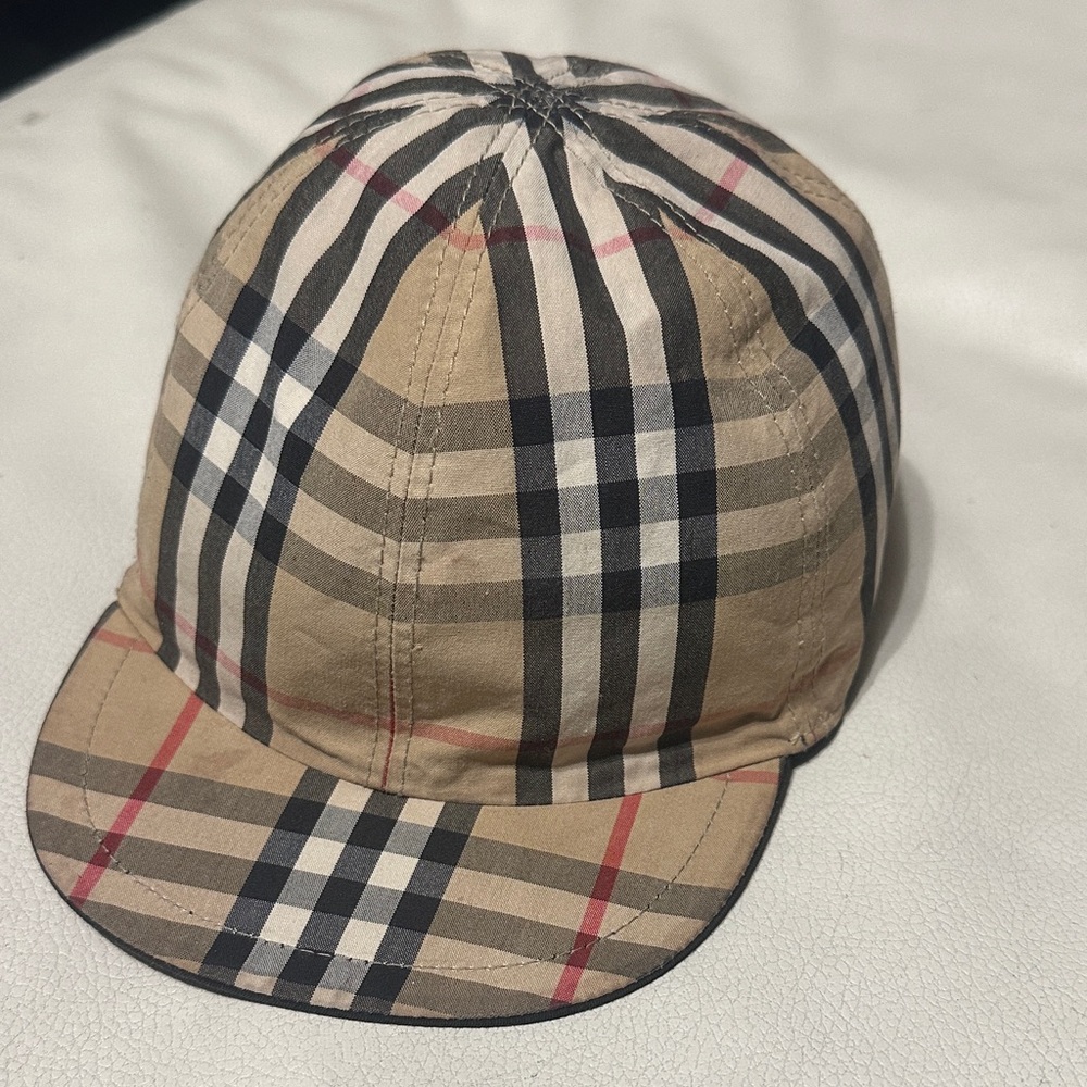 Checkered Cap with Brim